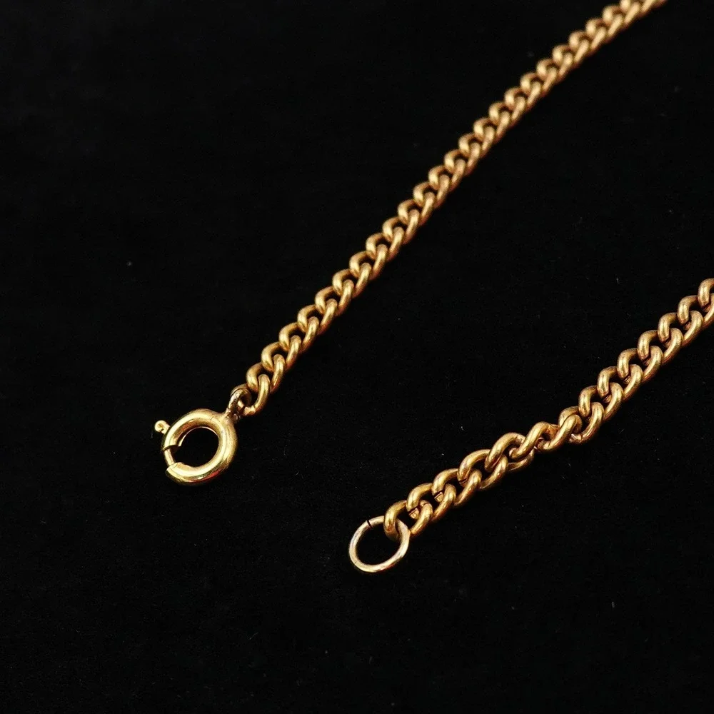 ALVA Studios Pre-Columbian‎ Frog Effigy Gold Tone Necklace Tairona Reproduction
